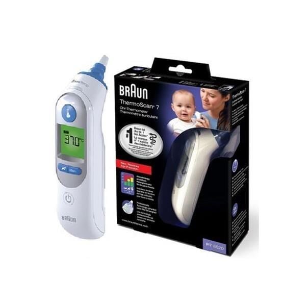 Braun ThermoScan 7 IRT 6520 Ear Thermometer with Age Precision