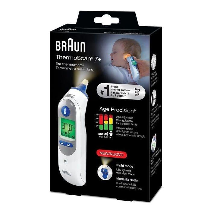 Braun IRT 6525 Ear Thermometer with Age Precision Technology