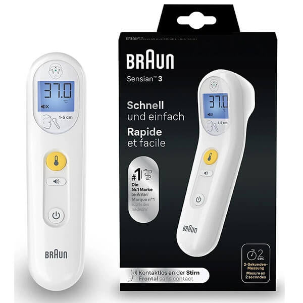 Braun Sensian 3 Bnt 050 Non-Contact Thermometer