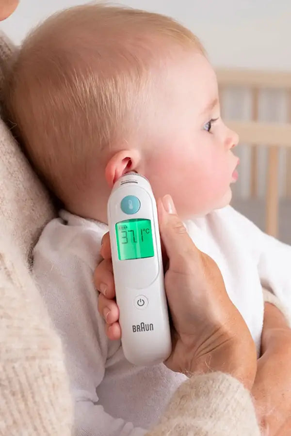 Braun ThermoScan 6 Ear Thermometer with Color-Coded Display