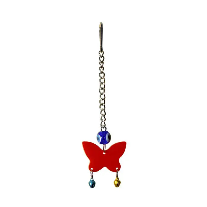 Birdlife Acrylic Butterfly Pendulum Bird Toy for Cages