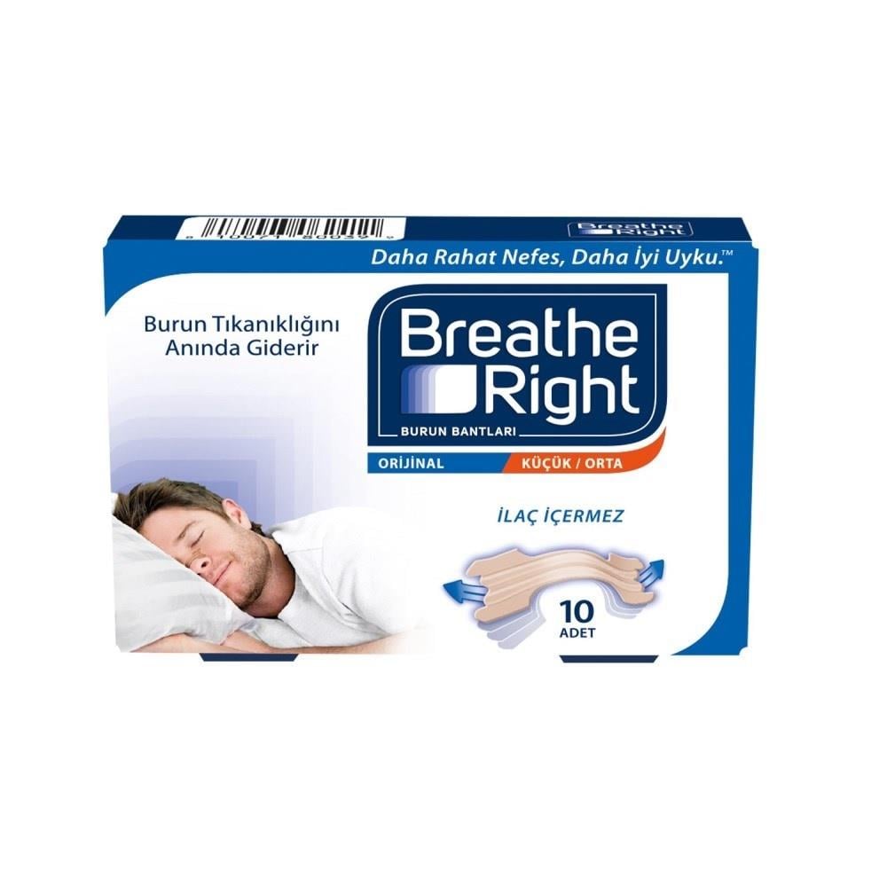 Breathe Right Nasal Strips Small/Medium - 10 Pack | OtriNatura