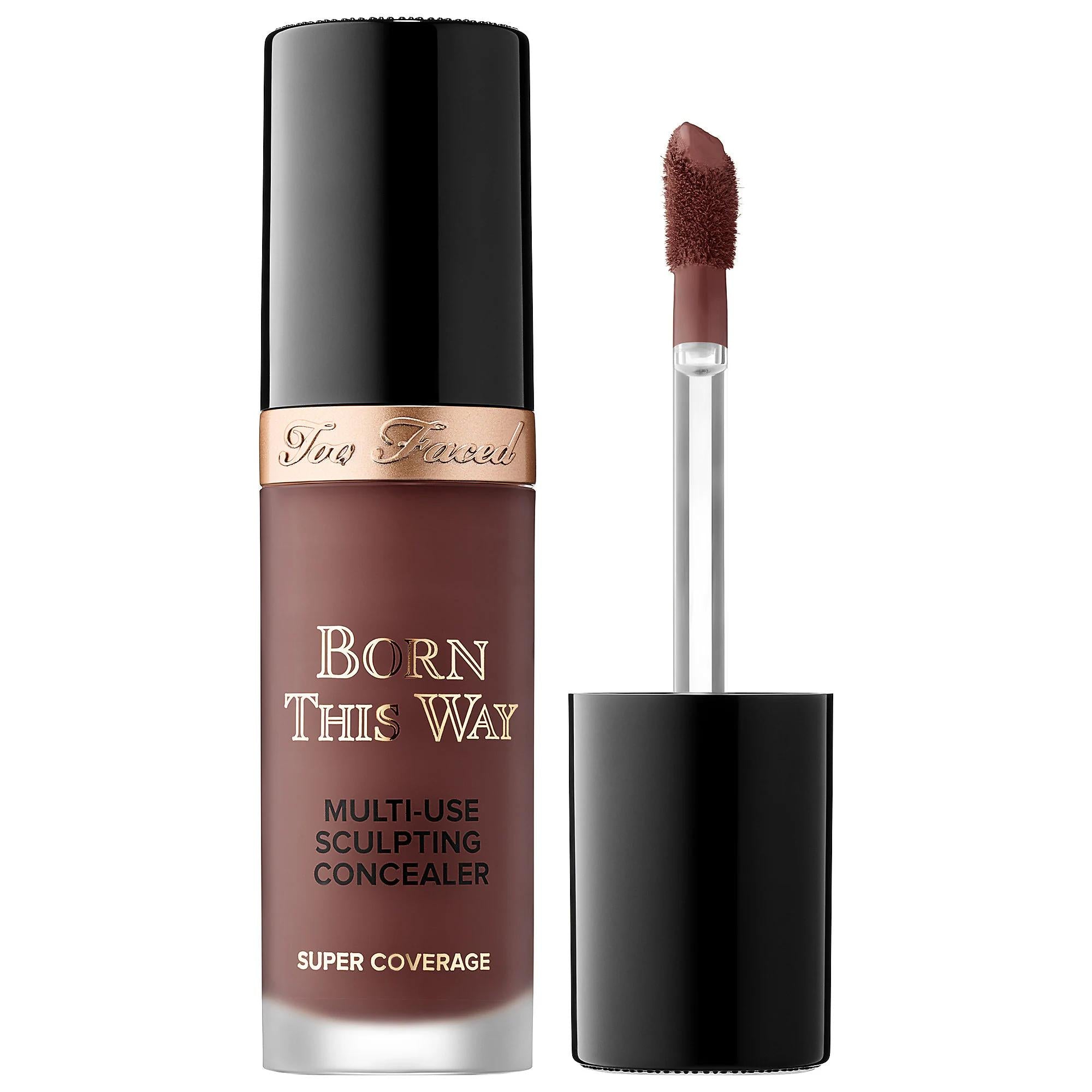 Too Faced Born This Way Concealer: Super Coverage Multi-Use with Hyaluronic Acid - Hydrating, Vegan, Natural Finish Concealer for Flawless Skin Too Faced Concealer: Full Coverage, Hydrating, Natural Finish full coverage concealer, natural finish concealer, hydrating concealer, vegan concealer, cruelty-free concealer, non-comedogenic concealer, hyaluronic acid concealer, long wearing concealer, makeup for flawless skin, best concealer for acne prone skin, concealer, makeup, face makeup, cosmetics, full cover