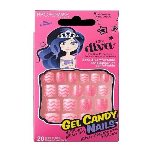 Broadway Nails You Are A Shining Star Kids Press-On Nails 24ct