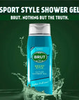 Brut Sports Shower Gel Refreshing Body Wash 500ml