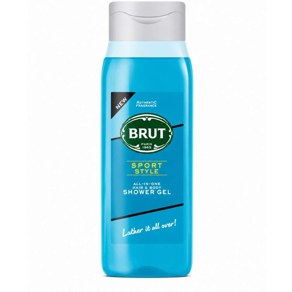 Brut Sports Shower Gel Refreshing Body Wash 500ml