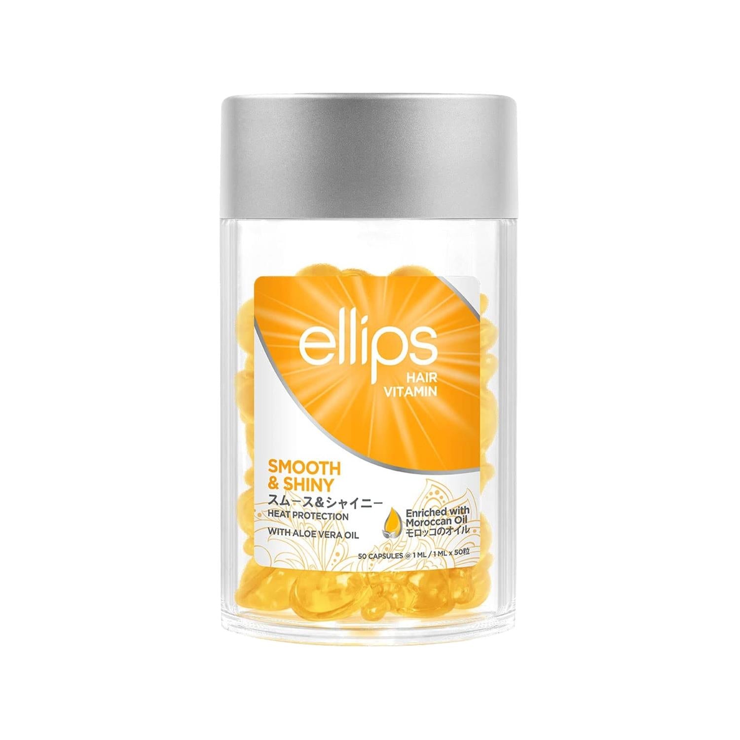Ellips Smooth &amp; Shiny Hair Vitamin Capsules 50 Count