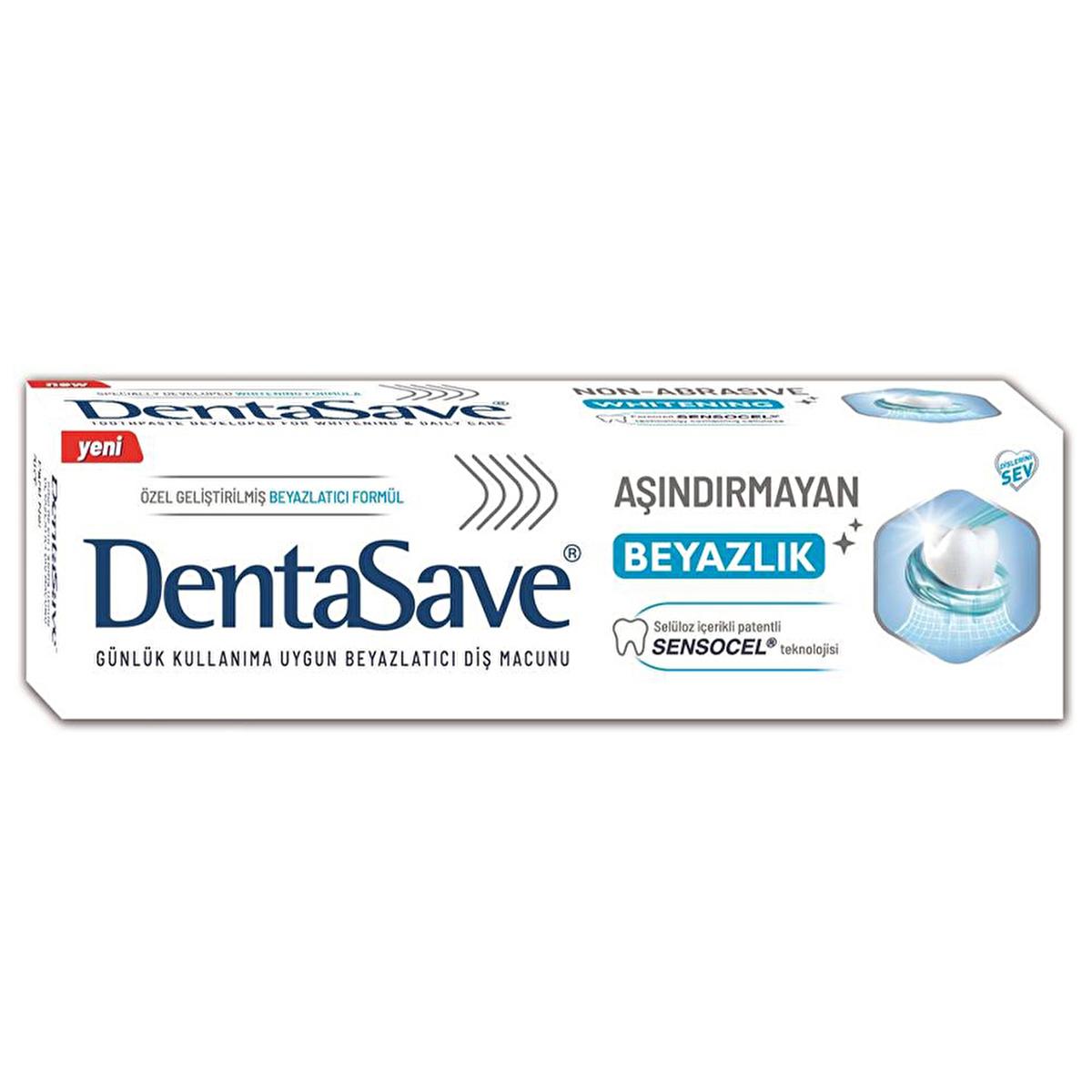 dentasave-non-abrasive-whitening-toothpaste-75ml Dentasave Non-Abrasive Whitening Toothpaste - Gentle Cleaning & Teeth Whitening | 75 ml Dentasave Non-Abrasive Whitening Toothpaste 75 ml whitening-toothpaste, non-abrasive, dental-care, teeth-whitening, sensitive-teeth, daily-use, oral-hygiene, dentasave, fresh-breath, ai-generated