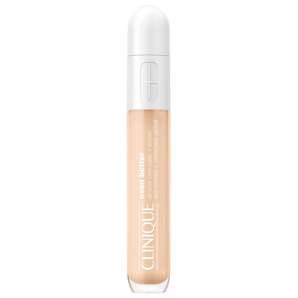 Even Better™ All-Over Concealer + Eraser - Lightweight Full-Coverage Concealer for Dark Circles & Spots Even Better™ Concealer - Lightweight Full Coverage concealer, full-coverage concealer, anti-aging concealer, long-lasting concealer, lightweight concealer, under-eye concealer, dark circle concealer, makeup, cosmetics, skincare, Vitamin C, Hyaluronic Acid, Caffeine, dual-ended applicator, anti-bacterial technology, 12-hour coverage, flawless finish, easy application, hygienic application, daily wear, spec