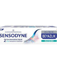 Sensodyne Klinik Beyazlık Toothpaste for Sensitive Teeth - Strengthens Enamel, Whitens, 7/24 Sensitivity Protection - 2.54 fl oz - image 2