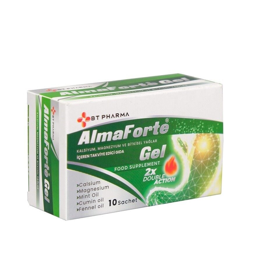 BTPharma Almaforte Gel Soothing Herbal Blend 10 x 10g Sachets