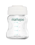 Mamajoo Baby Food Storage Containers - 4-Pack BPA-Free Breast Milk Storage Containers with Measurement Markings & - view 2