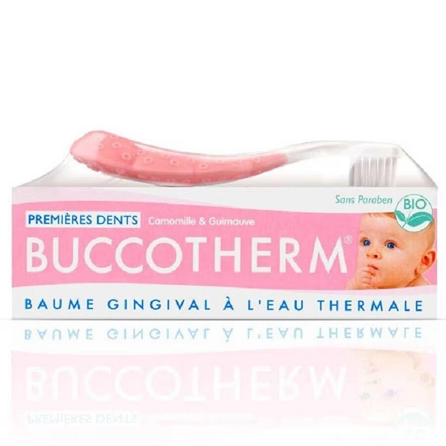 Buccotherm Baby Tooth Gel Kit Fluoride-Free 0-2 Years 50 ml