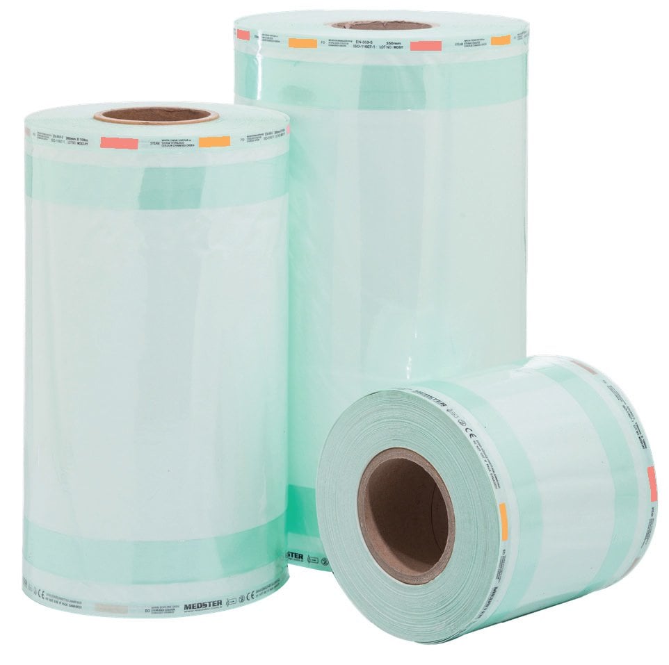 Medster Steam Sterilization Roll with Dual Indicators 20cm x 200m