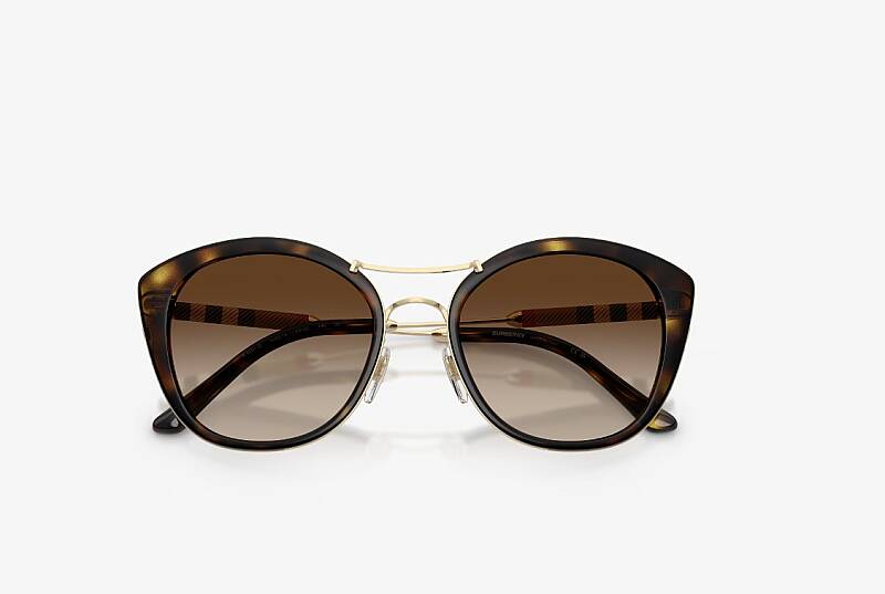 Burberry 0BE4251Q Havana Women's Sunglasses Brown Gradient 53mm