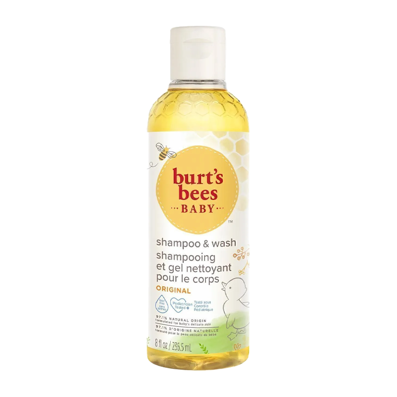 Burt's Bees Baby Shampoo & Wash with Soy Protein 236.5ml