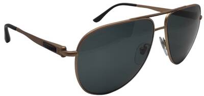 Bvlgari 5037 2003/87 Gold Metal Square Sunglasses 59mm
