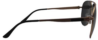Bvlgari 5037 2003/87 Gold Metal Square Sunglasses 59mm