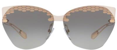 Bvlgari 6107 2050/11 Gradient Lens Gold Metal Sunglasses