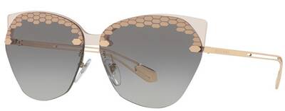 Bvlgari 6107 2050/11 Gradient Lens Gold Metal Sunglasses
