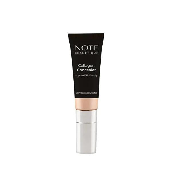 Note Cosmetics Collagen Concealer SPF 20: Anti-Aging, Brightening Under Eye & Blemish Cover - Reduce Wrinkles, Protect from Sun Damage Note Cosmetics Collagen Concealer SPF 20: Anti-Aging & Brightening Collagen concealer, SPF 20 concealer, Anti-aging concealer, Concealer for wrinkles, Brightening concealer, Under eye concealer, Concealer with collagen, Sun protection concealer, Note Cosmetics concealer, Blemish Concealer, concealer, anti-aging, sun protection, spf20, collagen, colinus, fine lines, wrinkles,