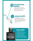 the fair. Drone-Targeted Argan Hair Serum 50ml - Nourishing Vegan Formula for All Hair Types the fair. Argan Hair Serum 50ml - Nourishing Vegan Hair Care Argan Hair Serum, Vegan Hair Care, Drone-Targeted Hair Serum, Hair Nourishment, the fair. Hair Products, Hair Care, Vegan Beauty, Nourishing Hair Serum, Strengthening Hair Serum, All Hair Types, Hyalufiller Drone Technology, Argan Oil, Cruelty-Free, Plant-Based Hair Care, Hair Growth, Hair Health