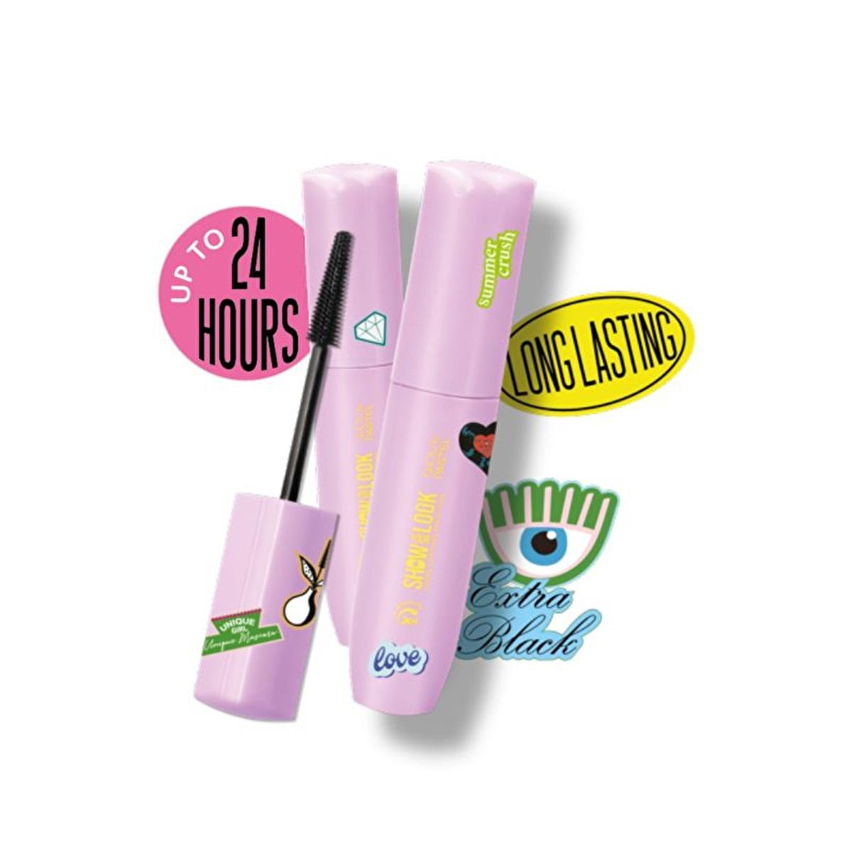 Show by Pastel 24H Long-Lasting Volumizing Mascara - Waterproof, Vegan, Cruelty-Free 24H Long-Lasting Volumizing Mascara by Show by Pastel long-lasting mascara, volumizing mascara, water-resistant mascara, vegan cosmetics, cruelty-free beauty products, Show by Pastel, 24H volume mascara, silicone brush mascara, lash care, plant extract mascara, paraben-free, gluten-free, cosmetics for sensitive eyes, ethical beauty products, makeup for dramatic lashes