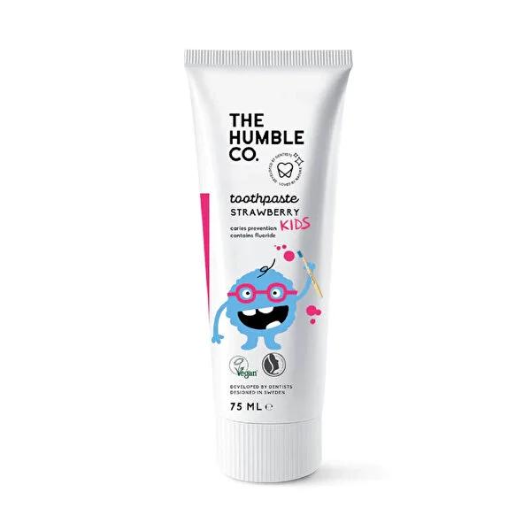 Humble Co. Children's Toothpaste - Gluten-Free, Vegan, SLS-Free with Sodium Fluoride for Kids Oral Health Humble Co. Kids Toothpaste - Safe & Effective Oral Care children's toothpaste, gluten-free toothpaste, vegan toothpaste, SLS-free toothpaste, sodium fluoride toothpaste, kids oral care, natural toothpaste, cruelty-free toothpaste, oral hygiene for children, healthy smile, eco-friendly products, Natrue.org certified
