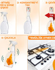 Cif Cif Power & Shine Concentrate - Refillable Kitchen Cleaning Solution with Cleanboost Technology - view 4