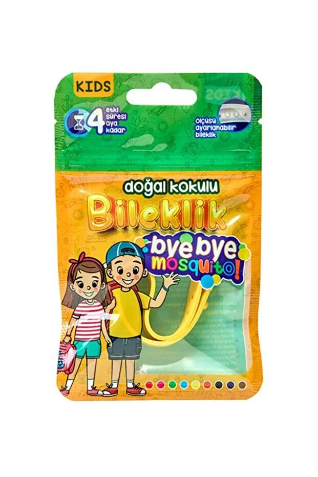 Bye Bye Mosquito Natural Scented Kids Repellent Bracelet