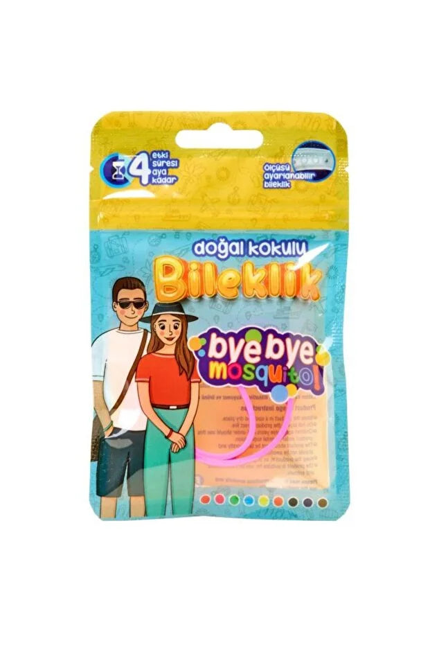 Bye Bye Mosquito Adult Mosquito Repellent Wristband 1 Unit