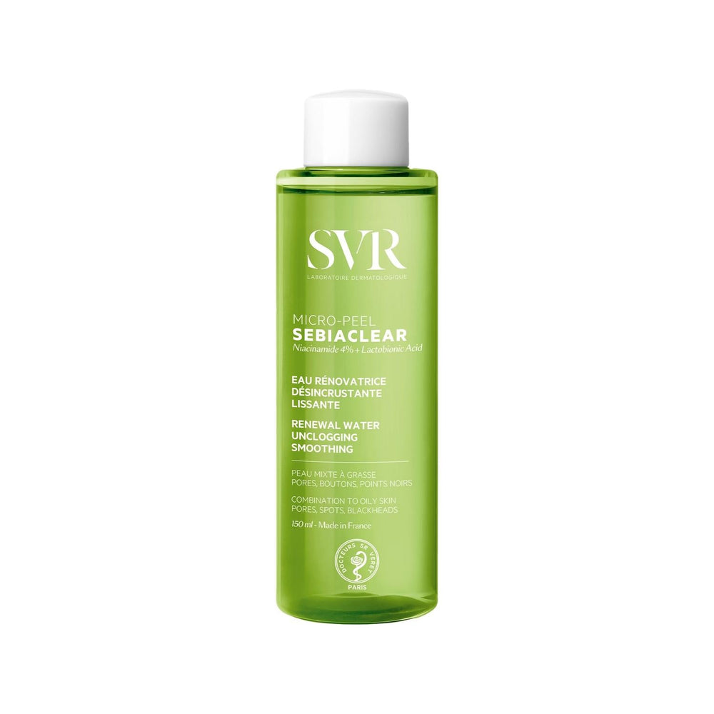 SVR Sebiaclear Micro Peel: Pore Tightening Toner with Salicylic & Niacinamide for Blackhead & Acne Treatment, Refining & Exfoliating Skin Texture - image 3