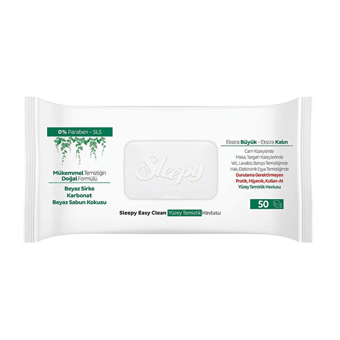 Sleepy Easy Clean Surface Cleaning Wipes 50-Pack - Large & Thick - view 2