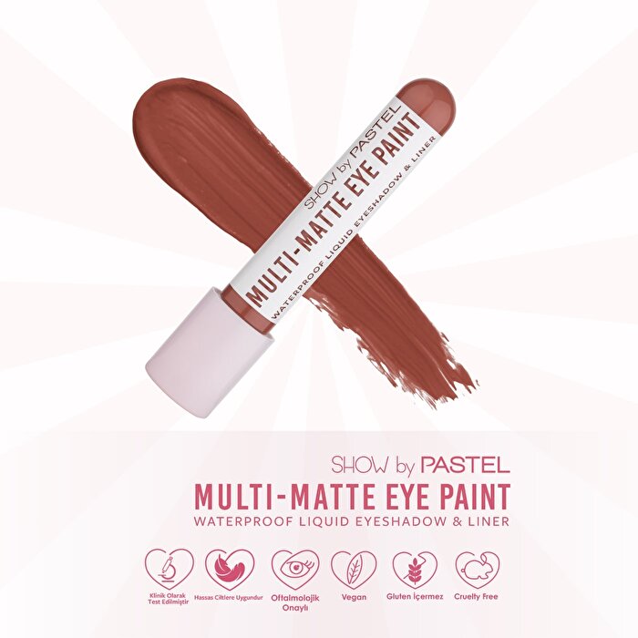 Show By Pastel Multi-Matte Eye Paint Waterproof - 4.2ml | Say Less