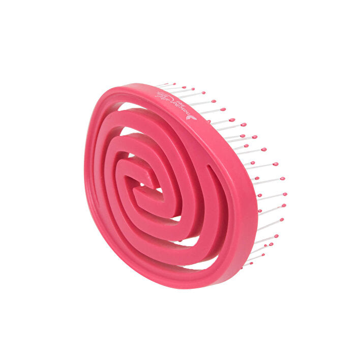 3D Portable Hair Brush - Pink Color | Ergonomic Design - view 4