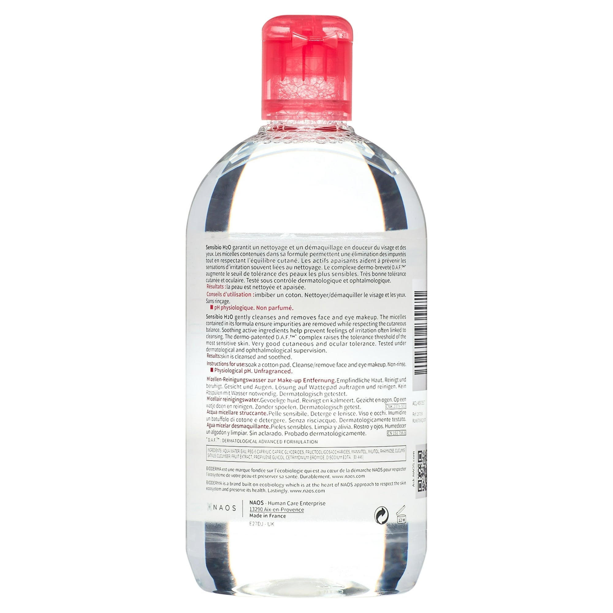 Bioderma Sensibio H2O Soothing Micellar Cleansing