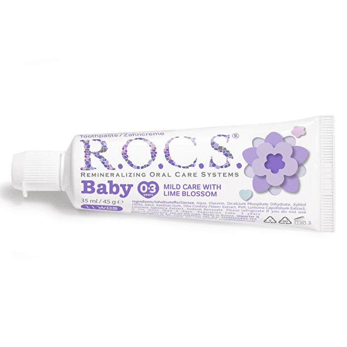 ROCS Baby 0-3 Years Toothpaste 35 ml / Linden Extract - view 2