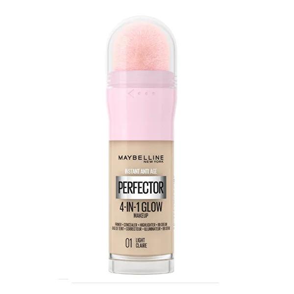 Maybelline Instant Perfector Glow 4-in-1 Foundation Makeup - Liquid Foundation with Glow Finish Maybelline 4-in-1 Foundation - Liquid Glow Finish Makeup Foundation Makeup, Liquid Foundation, Glow Finish Foundation, Maybelline Instant Perfector, 4-in-1 Foundation, Makeup for Flawless Skin, Easy Makeup Application, Natural Finish Makeup, Radiant Complexion, Smooth Skin Texture, Covers Imperfections, Illuminating Foundation, Evens Skin Tone, Spongetip Applicator, Cosmetic Products, Beauty Essentials, Makeup fo