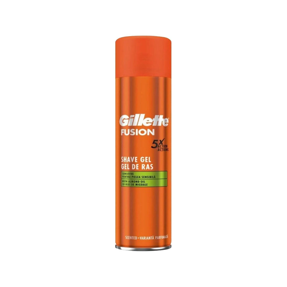 Gillette Fusion 5X Sensitive Shaving Gel with Almond Oil - 6.76 fl oz, Moisturizing & Gentle on Sensitive Skin Gillette Fusion 5X Sensitive Shaving Gel - Moisturizing & Gentle Shaving Gel, Sensitive Skin, Gillette Fusion 5X, Almond Oil, Moisturizing Shave, Men's Grooming, Shaving Essentials, Sensitive Skin Care, Moisturizing Shaving Gel, Gillette, Shaving Products