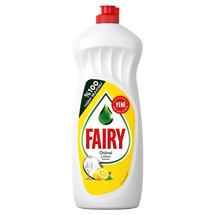 Fairy Dishwashing Liquid - Lemon Scent | 18 Fl Oz - Soap