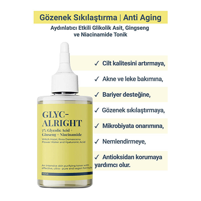 Glyc-Alright Pore Tightening Toner 200ML - For All Skin Types | S'he Vec. - view 4