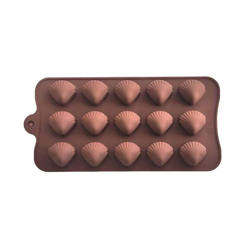 Lia Silicone Chocolate Mold - Midye MID-13, Non-Stick, Reusable & Easy Clean Chocolate Making Tool - Food & Candy