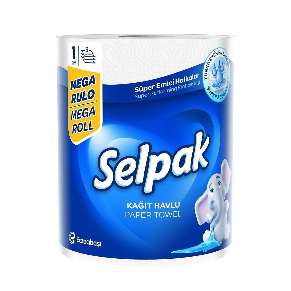 Selpak Giant Roll 3-Ply Paper Towel - 1 Roll