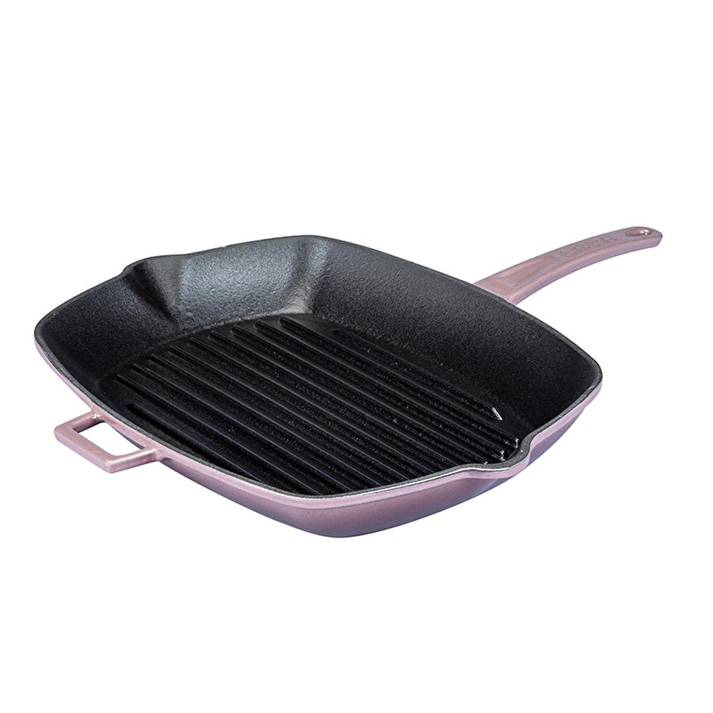 Lava Cast Iron Rectangular Grill Pan - 10.24 x 12.60 inches, Durable Enamel Coating, Versatile Cooking - view 4