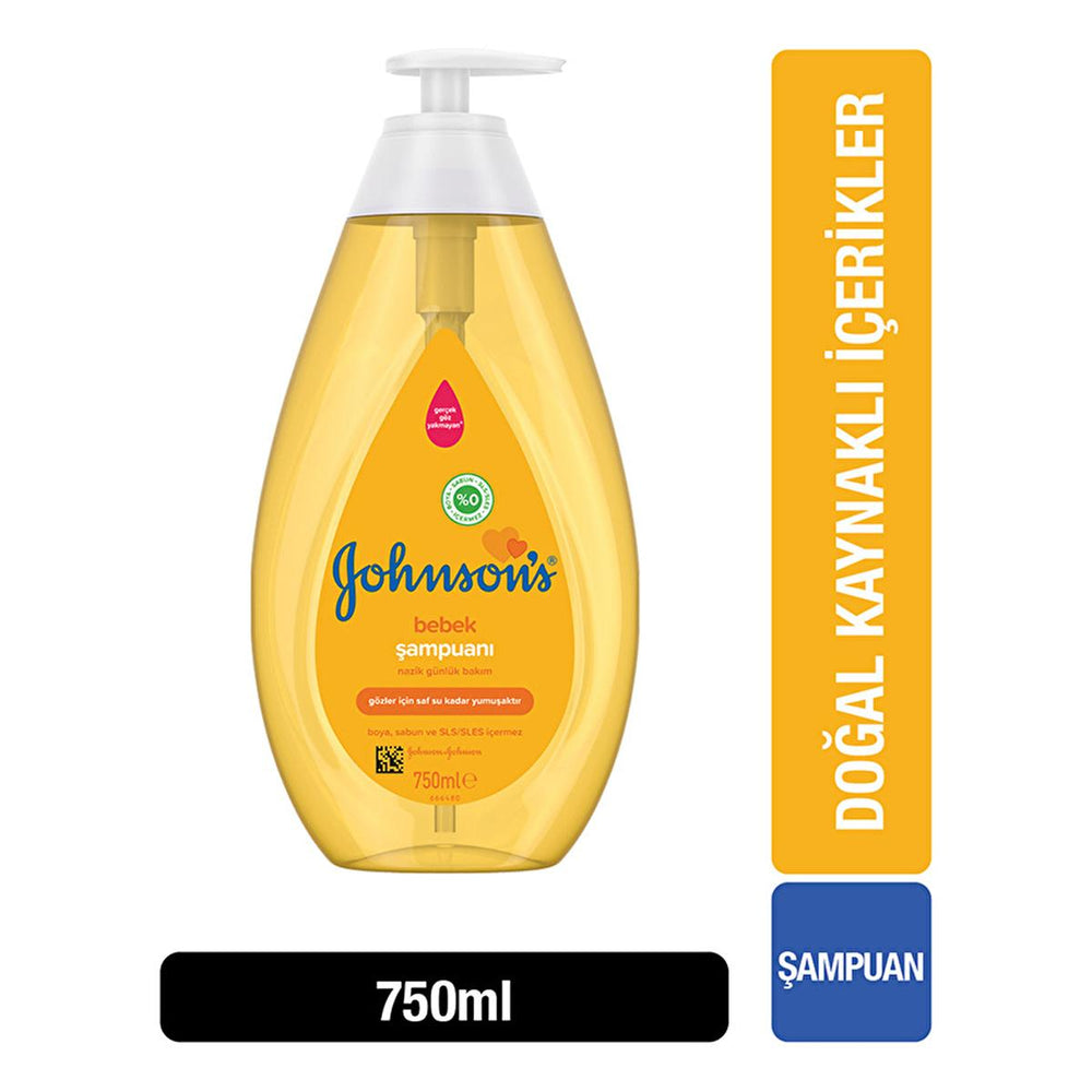 Johnson's Baby Gentle Shampoo - Hypoallergenic, Paraben-Free, 25.36 fl oz - Shampoo