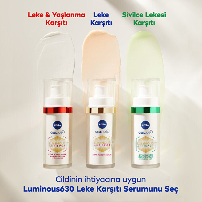 Nivea Luminous630 Anti-Aging Serum 30ml - Dark Spot Treatment | Skincare Expert - view 5