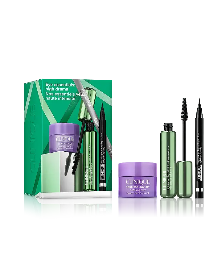 Clinique Eye Essentials High Drama Trio Makeup Set 3 Pieces