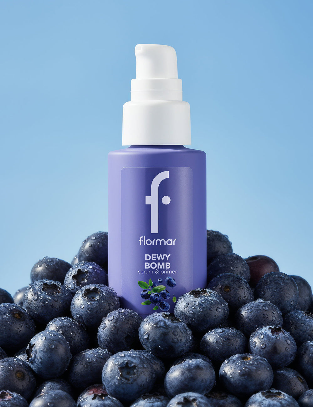 Flormar Dewy Bomb Acai Berry Hydrating Serum & Primer 30ml