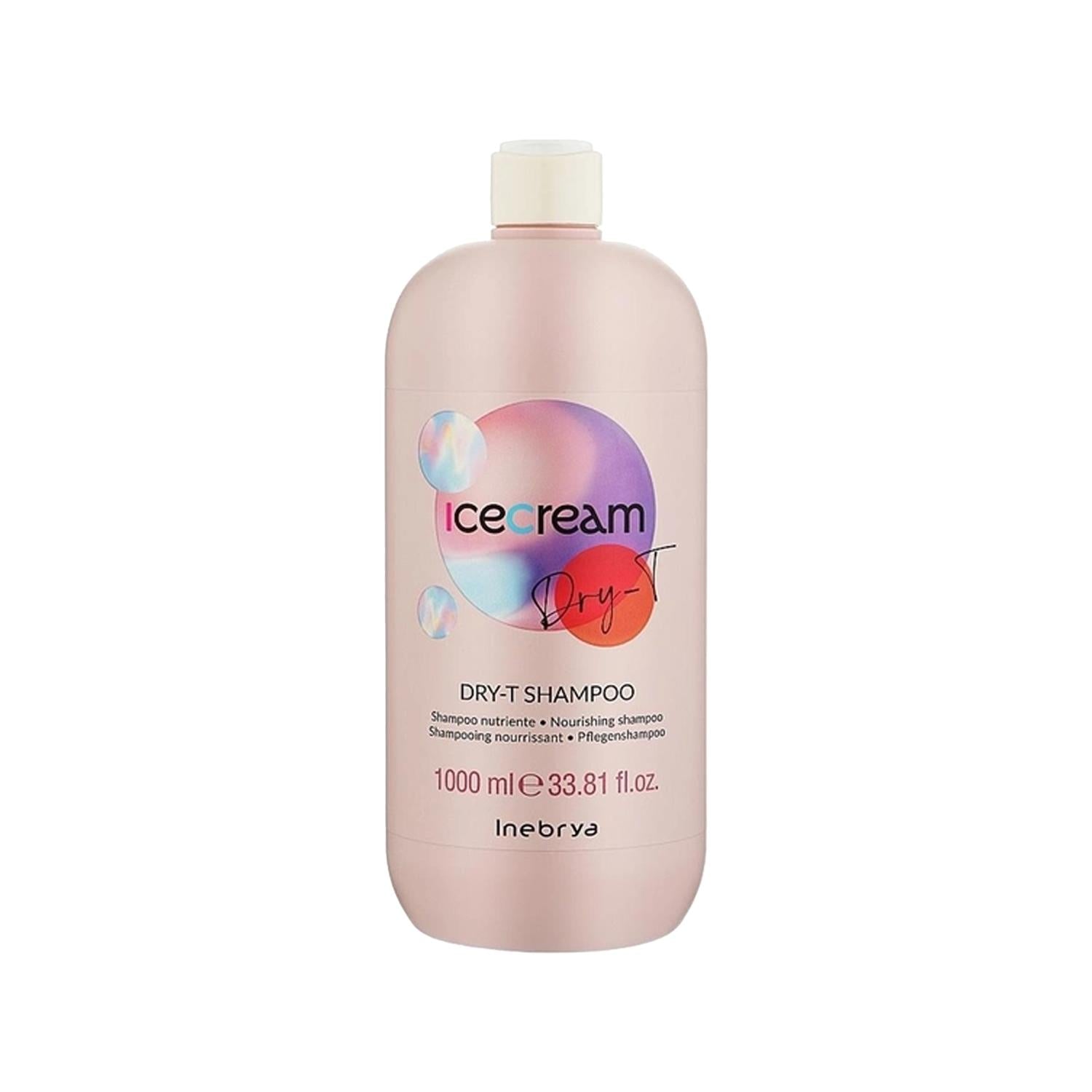 Inebrya Ice Cream Nourishing Shampoo for Dry Hair - 1000ml, Moisturizing & Besleyici Şampuan Inebrya Ice Cream Nourishing Shampoo for Dry Hair nourishing shampoo, moisturizing shampoo, dry hair care, Inebrya Ice Cream shampoo, besleyici şampuan, hair nourishment, dry hair solution, moisturizing hair care, hair care products, hydrating shampoo, intense nourishment, hair repair