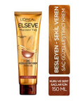 Loreal Elseve Hair Care Cream for Dry and Coarse Hair - Nourishing and Manageable Hair Loreal Elseve Hair Care Cream for Dry Hair Loreal Elseve, Hair Care Cream, Dry and Coarse Hair, Hair Nourishment, Flower Extracts, Hair Softening, Hair Shine, Manageable Hair, Natural Ingredients, Hair Care, Hair Repair